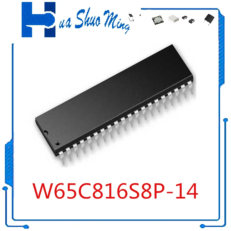 10Pcs/Lot W65C816S8P-14 W65C816S8P DIP-40  UPC1288V C1288VA ZIP-14  WSR2R0100FEA  WSR-2