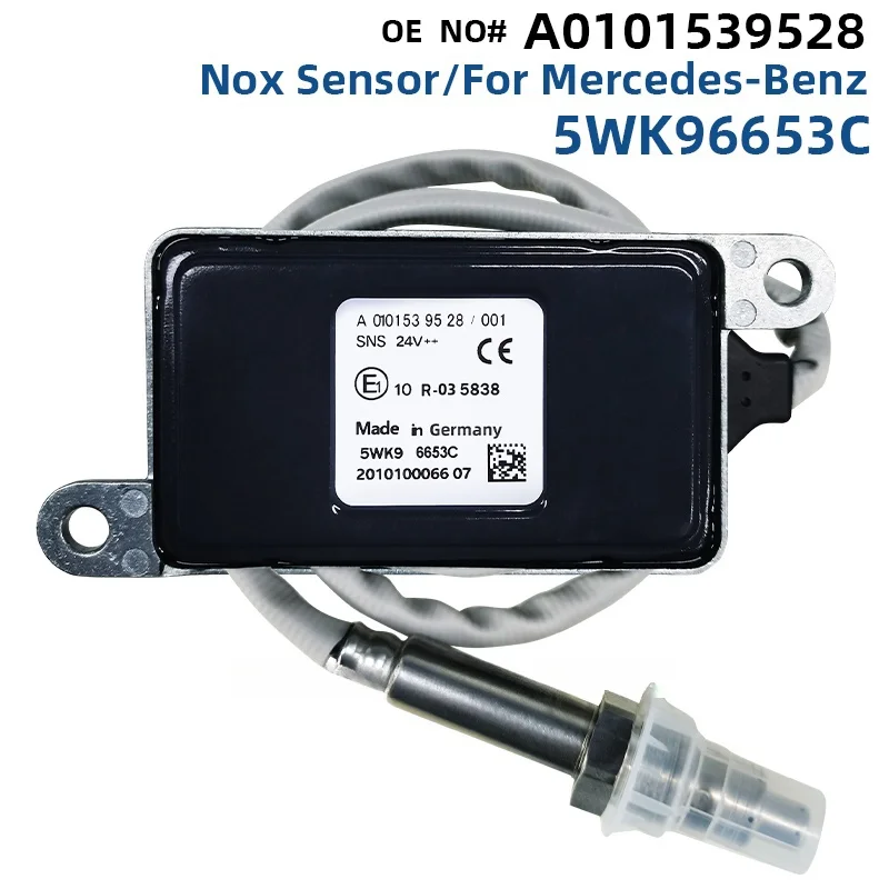 

5WK96653C A0101539528 5WK96653A A0091530028 Nitrogen Nox Oxygen Sensor For Mercedes-Benz Actros MP4 EURO6 Truck 24V