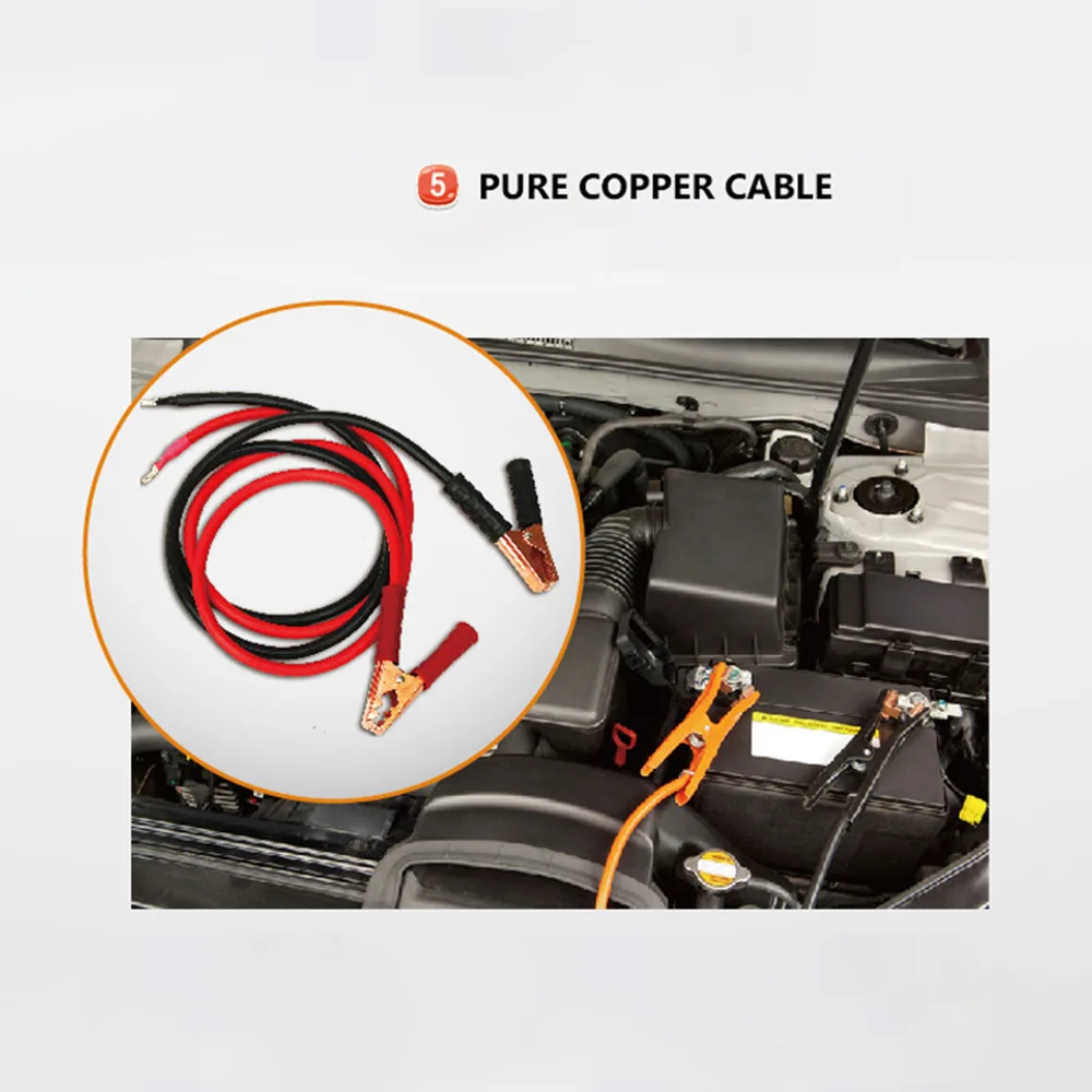 Car charger Battery Mobile charging pile Pure copper battery wire