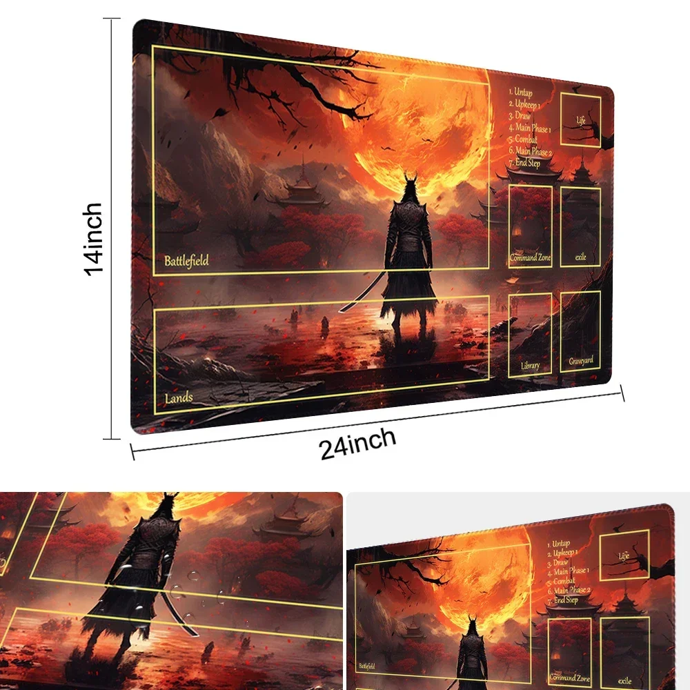 The Lost Soul- Board Game MTG Playmat Game Mat Size 60X35 CM Compatible for TCG