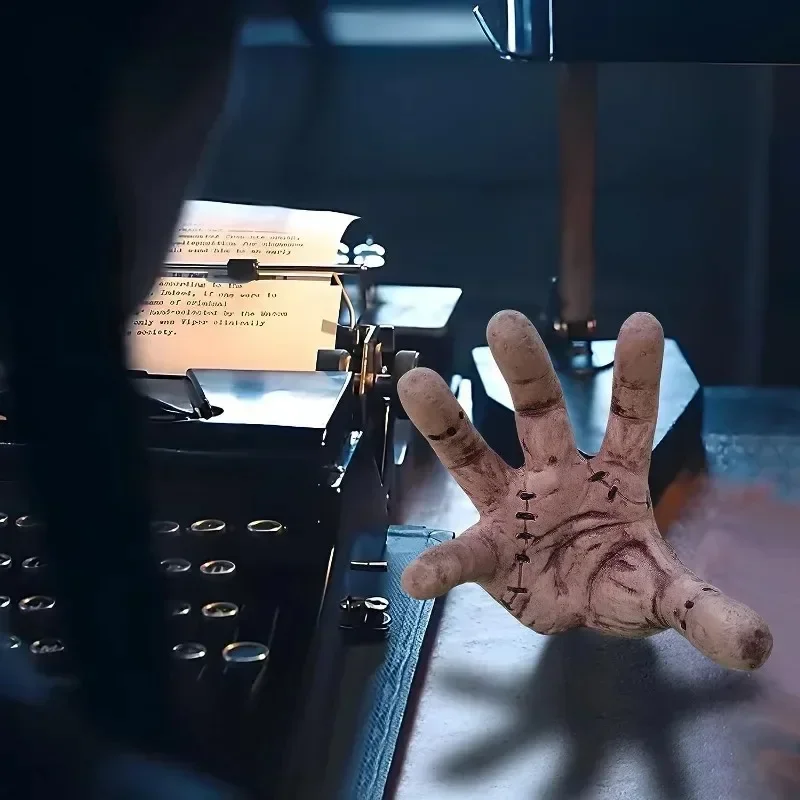 هالوين الرعب الدعائم كسر الأيدي الرعب الأربعاء شيء اليد لعبة اللاتكس تمثال ديكور المنزل سطح المكتب الحرف زي حفلة الدعامة #4