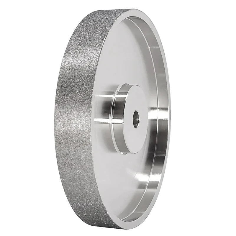 CBN Grinding Wheel, 6Inch Dia X 1Inch Wide, With 1/2Inch Arbor, Diamond Grinding Wheel For Sharpening HSS