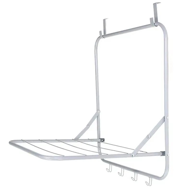 Customizable DIY Classic Foldable Galvanized Steel Garment Storage Rack with Standing Adjustable Design and Hangers