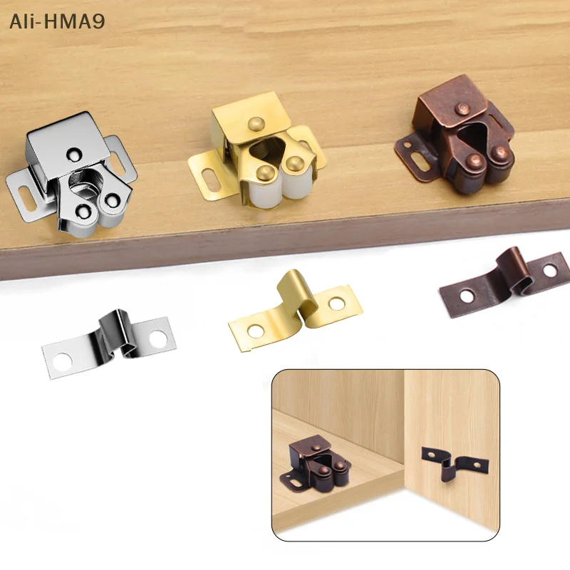 

5Pcs/Set Magnet Cabinet Catches Door Stop Closer Stoppers Damper Buffer For Wardrobe Hardware Furniture Fittings Accessories