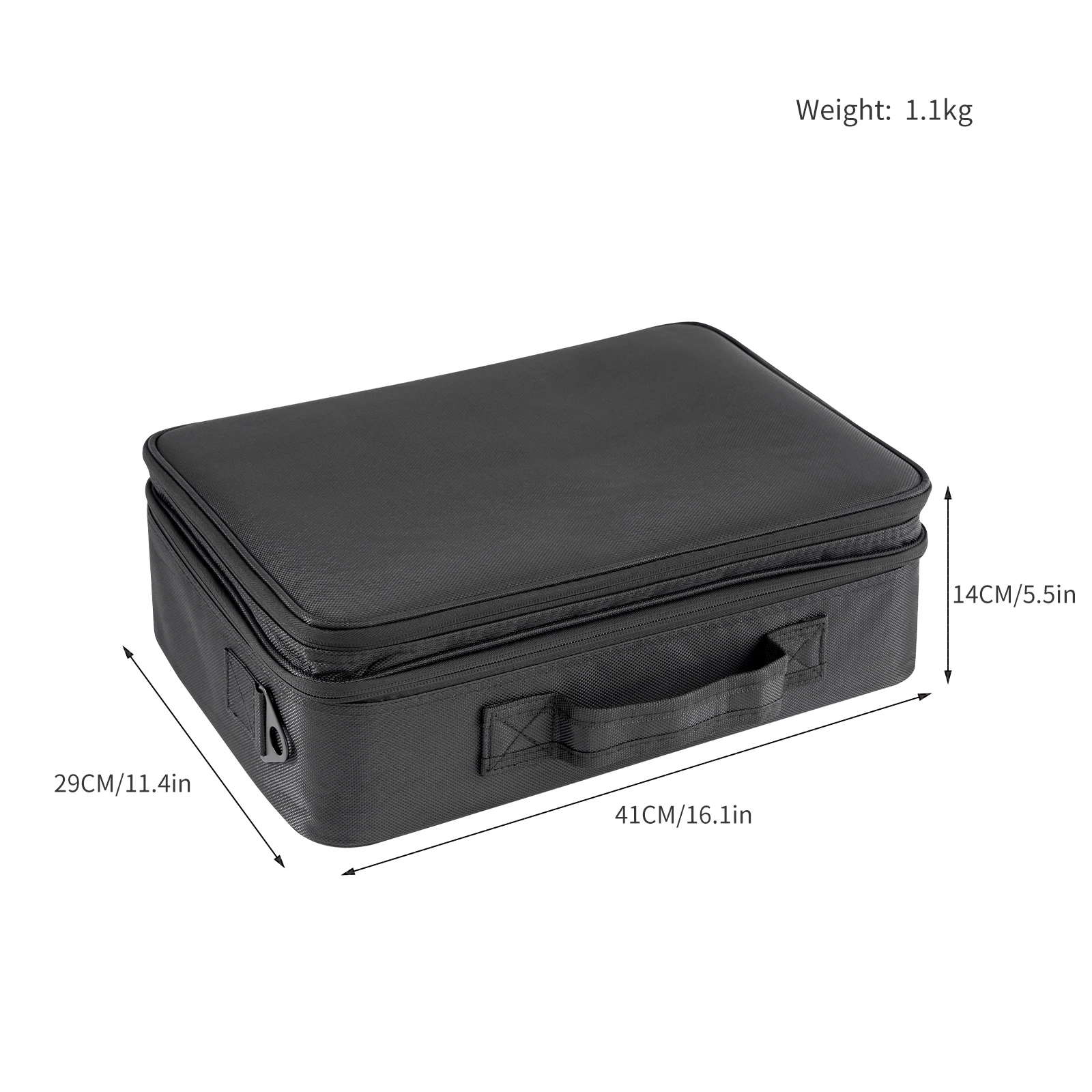 Vinyl Wrap Tool Storage Box Portable Car Window Tint Film Installation Tool Bag Organizer Auto Tint Application Tools Carry Case