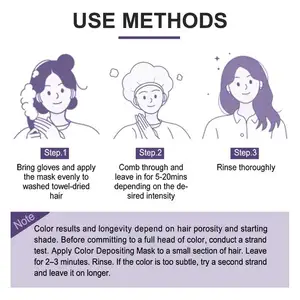 ユニセックスヘア染料パーマネントスタイリングヘアカラーワックスシャンプーファッション 10ベストセールスカラーヘアワックス-10