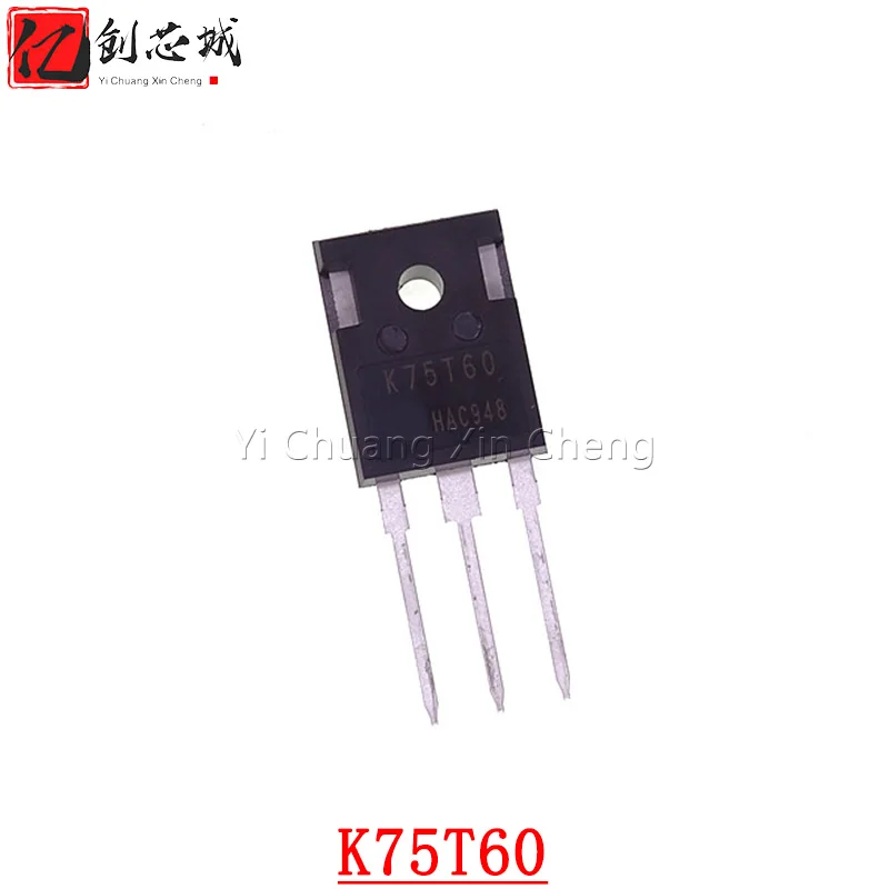 5Pieces K75T60 IKW75N60T 75N60 K50T60 IKW50N60T 50N60 TO247 TO-247 IGBT Transistor