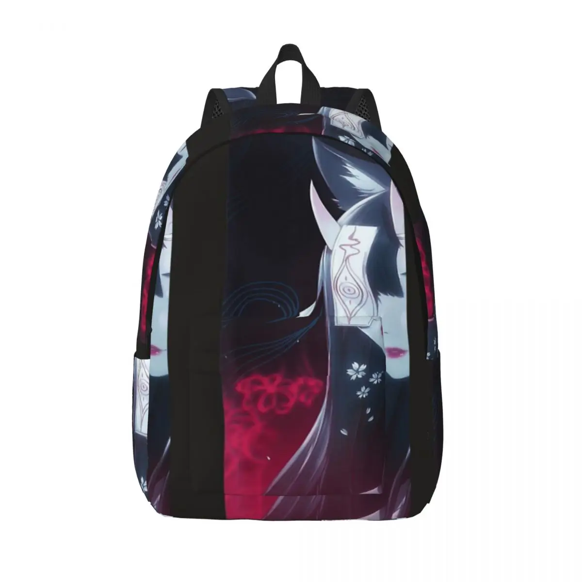 

Anime Girl Kawaii Waifu Aesthetic Japanese Manga Otaku Simple and Stylish Backpack Canvas Backpack Female bags