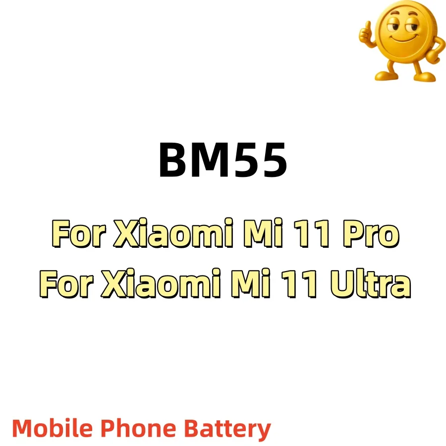 100% Original High Quality 5000mAh BM55 Battery For Xiaomi Mi 11 pro 11pro 11 Ultra Phone Batteries Bateria +Free Tools
