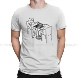 Chess Chess Match Tshirt Homme Men's Tees Blusas Cotton T Shirt For Men
