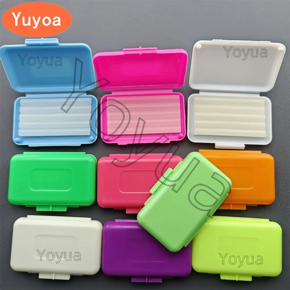 100boxes Dental Orthodontic Wax For Braces Oral Hygiene Tool Teeth Whitening Relief Wax Sticks For Braces Gum Irritation