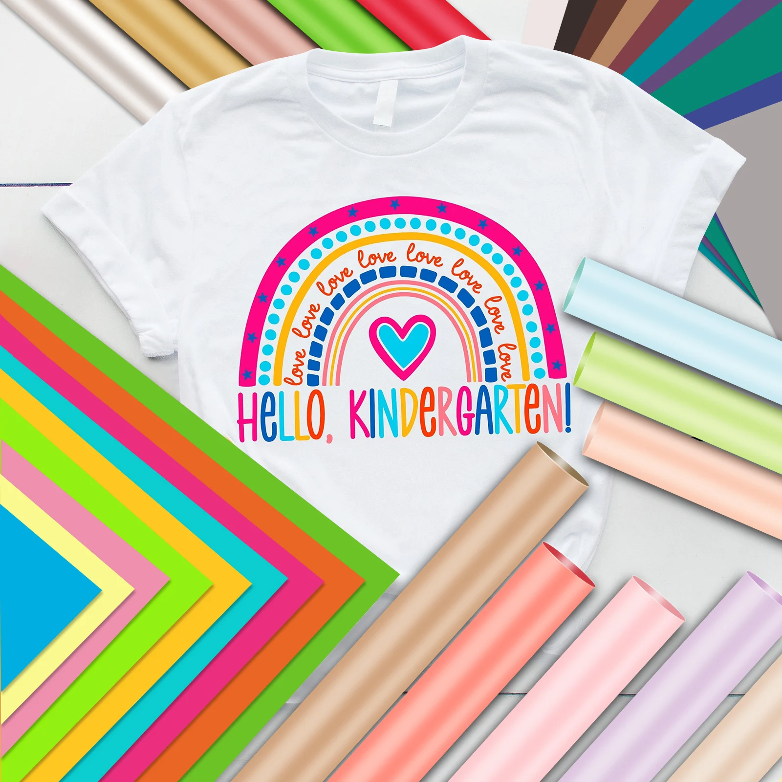 50Sheets Htv Heat T… - image