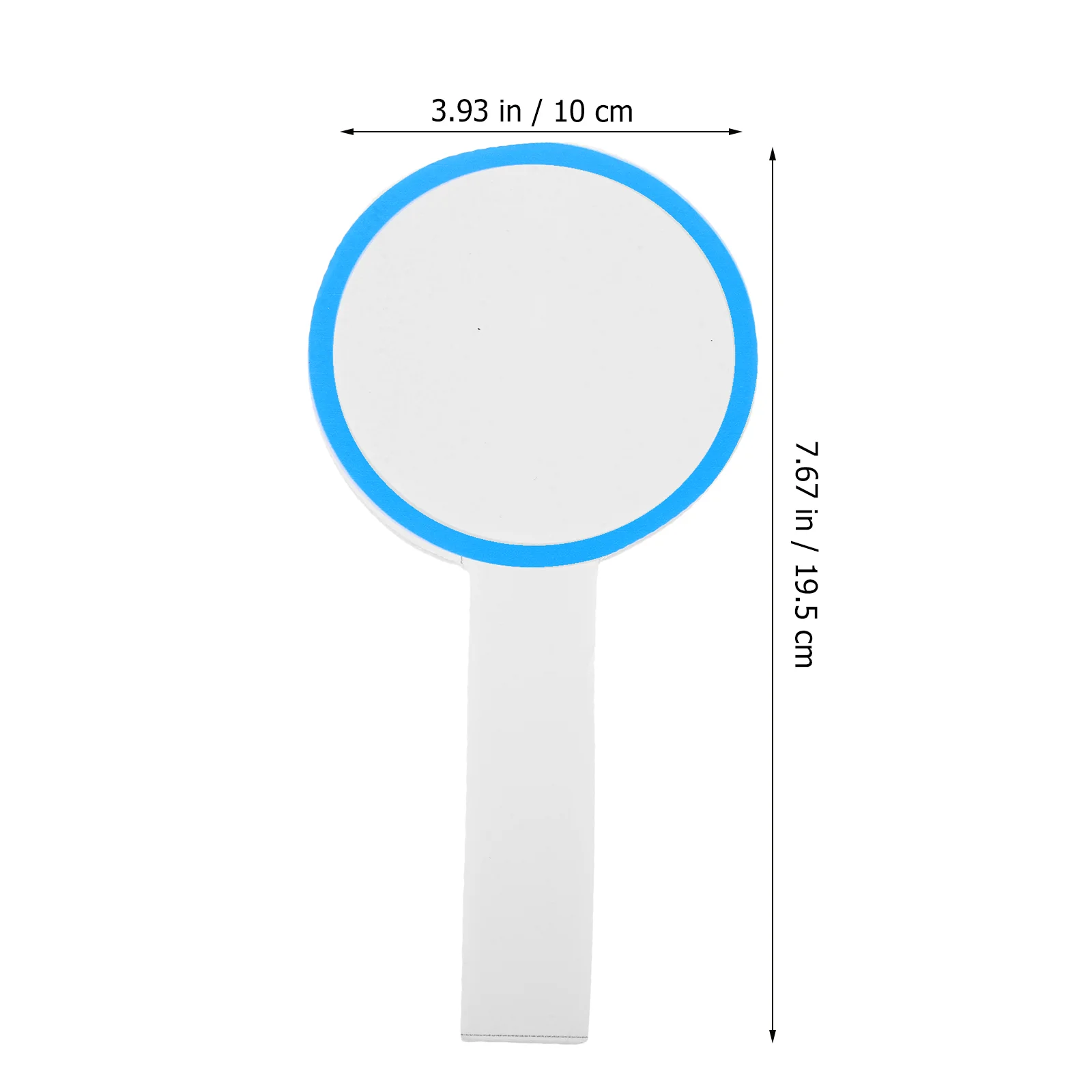 6 pçs placar branco portátil quadro seco apagar pequenos placar portátil placas de espuma criança material de escritório estacionário