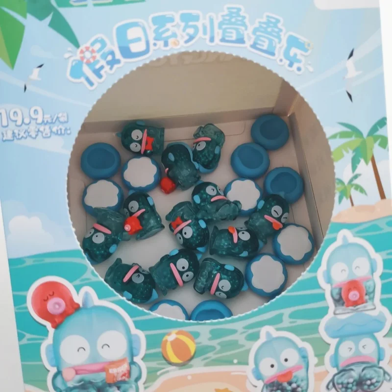 سانريو هاميلتون هوليداي سلسلة صندوق أعمى السمكة القبيحة-لعبة غامضة قابلة للتكديس فيجيس هانجيودون هدية مفاجئة لهواة الجمع العصرية