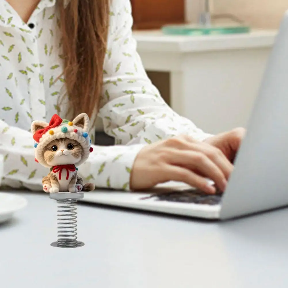 귀여운 Bobble 자동차 대시 보드 장난감 장식 인테리어 액세서리 쉐이크 댄스 장난감 동물 자동차 홈 Dec S7x1에 대한 재미 있은 귀여운