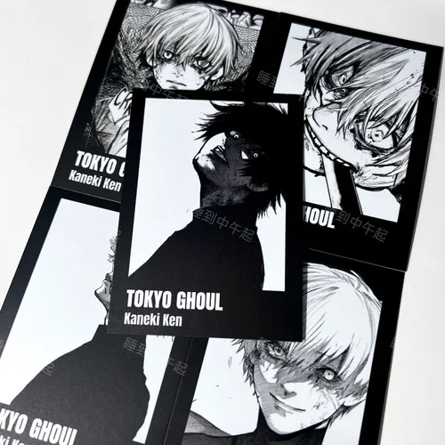 Imagen 2 del producto Tarjeta Kaneki Ken Frieren de 3 pulgadas, tarjetas fotográficas Break the Chains, tarjeta LOMO, sesión fotográfica para colección de Fans, adorno, regalo para fanáticos