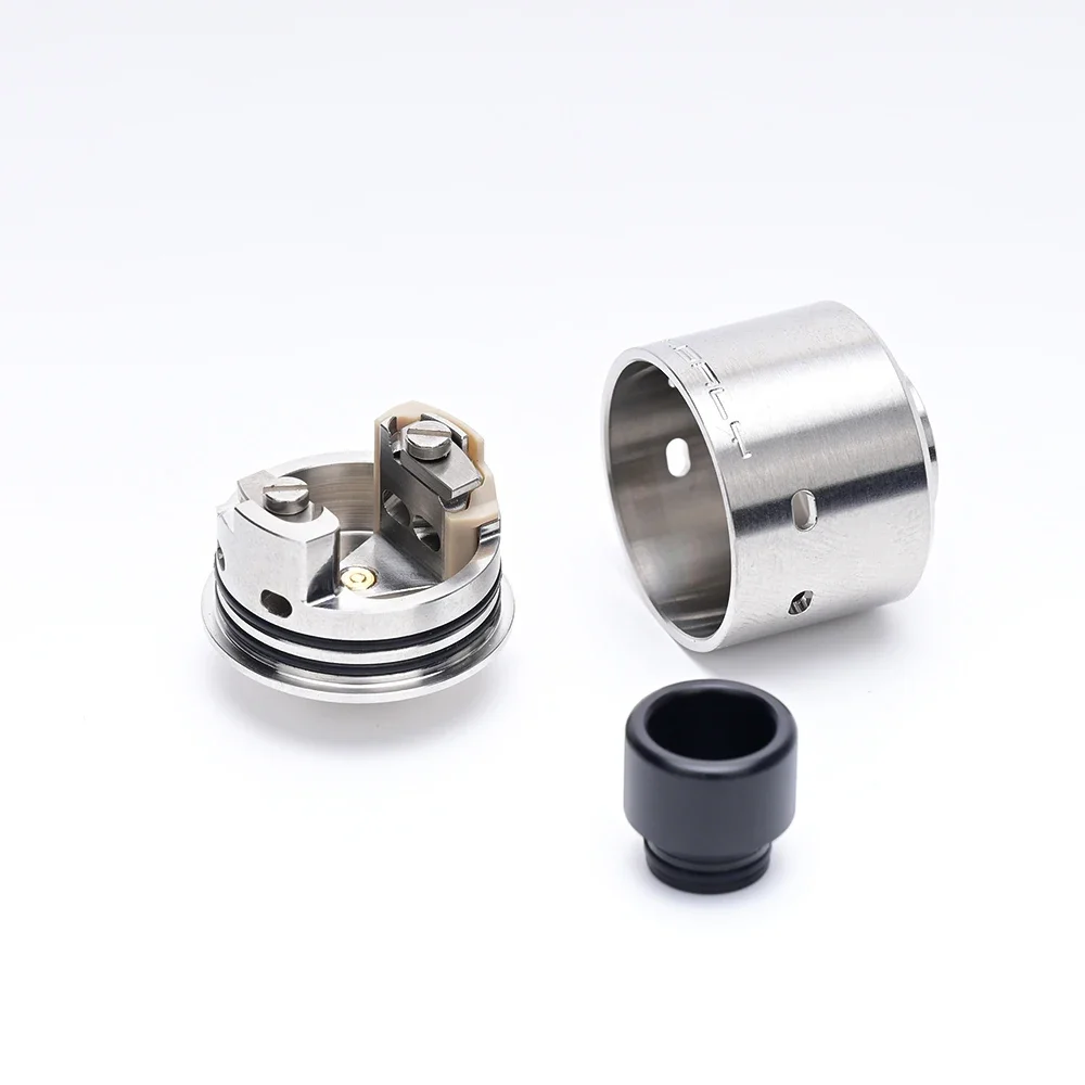 Wolfcoolvape 22mm Hadaly RDA - 316 SS, Rebuildable Tank Atomizer