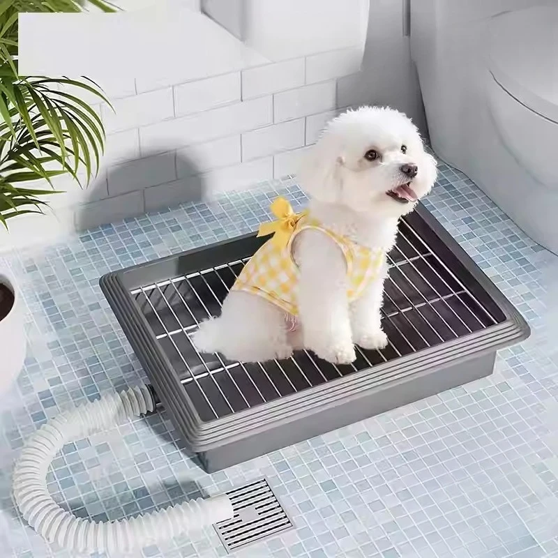 

Туалеты для домашних животных: унитазы для собак, мочеприемники, туалеты для отходов, сливные трубы для подключения к канализации, подстилки для собак, принадлежности для приучения к туалету, чистящие средства.