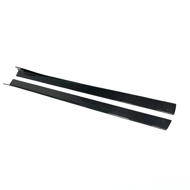 Vantwo Dry Carbon Fiber R Style Side Skirt Extensions  Side Sill Add-On Apron 2Pcs Set for BMW F80 M3 F82 F83 M4 2014-2020