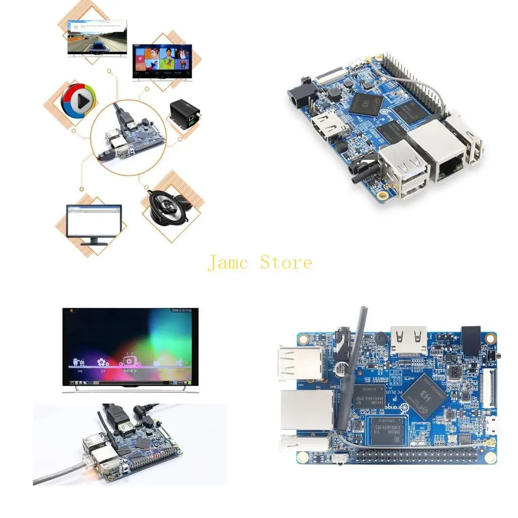 

LX0B PC Макетная плата 1G с флэш-памятью Emmc емкостью 8 ГБ, мини с открытым исходным кодом