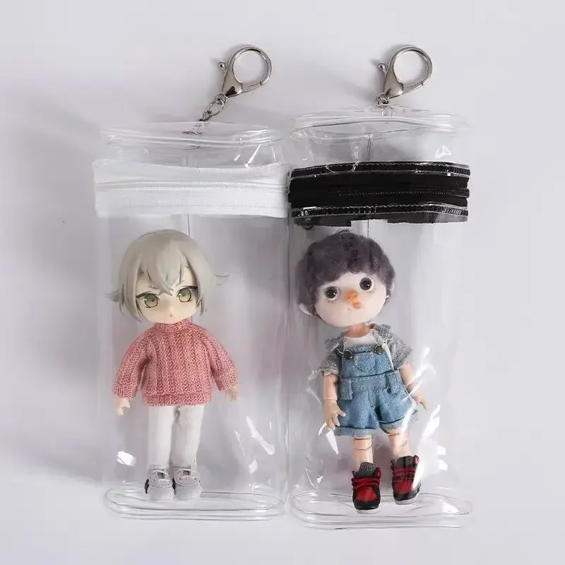 

OB11 Doll Waterproof Transparent Plastic Carry Out Bag Suitable for 1/12 BJD Doll and GSC Doll Accessories