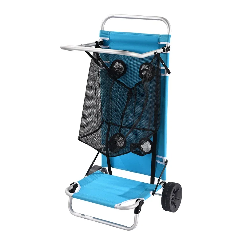 

OEM Manufacturer Folding Portable Utility Shopping Camping Beach Hand Cart Trolley And Tables With Wheels