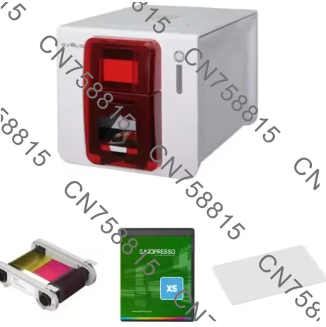 

Single-sided small exquisite plastic ID card printer, automatic PVC card printer