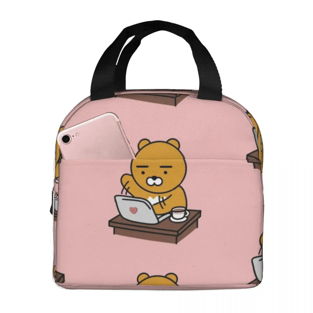 Ryan Kakao Lunch Bags Insulated Bento Box Waterproof Lunch Tote Leakproof Picnic Bags for Woman Children School