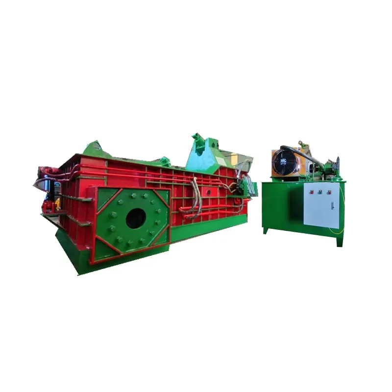 Aluminum Steel Hydraulic Baling Press Waste Drum Compactor Packaging Machine Square Scrap Metal Baler Machine