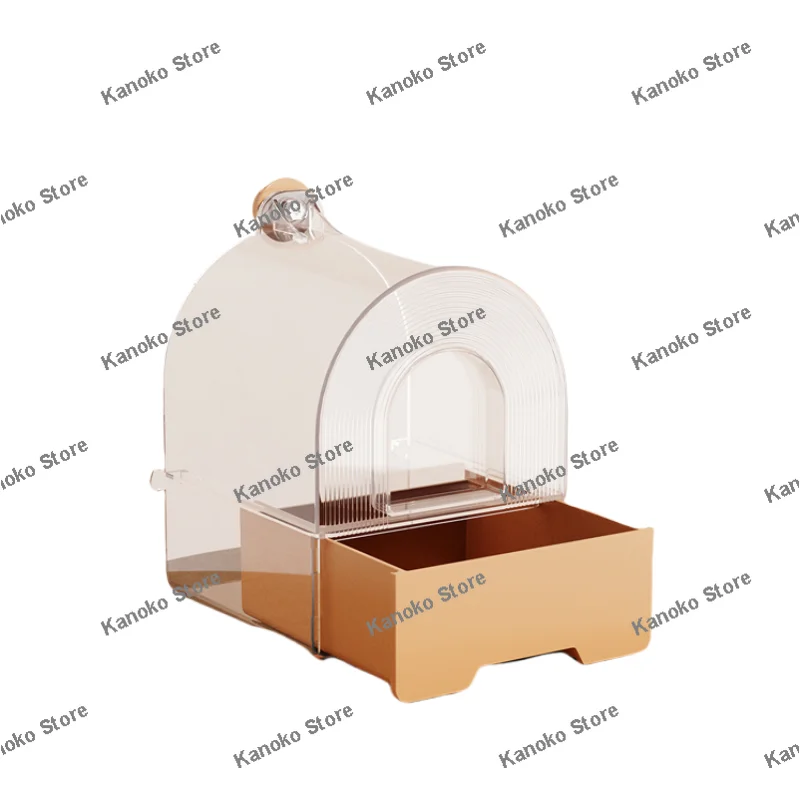 

Parrot Large Bath, Bird Bathroom, Anti-splashing Water, Special Bath for Myna Myna, Bird Bath, Bathroom Bird Cage