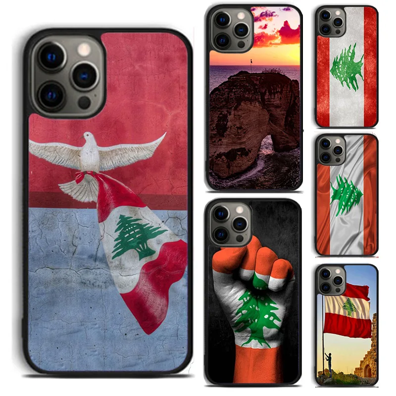 Lebanon Flag phone Case Cover For iPhone 16 15 14 Plus X XR XS apple 16 11 12 13 mini Pro Max coque