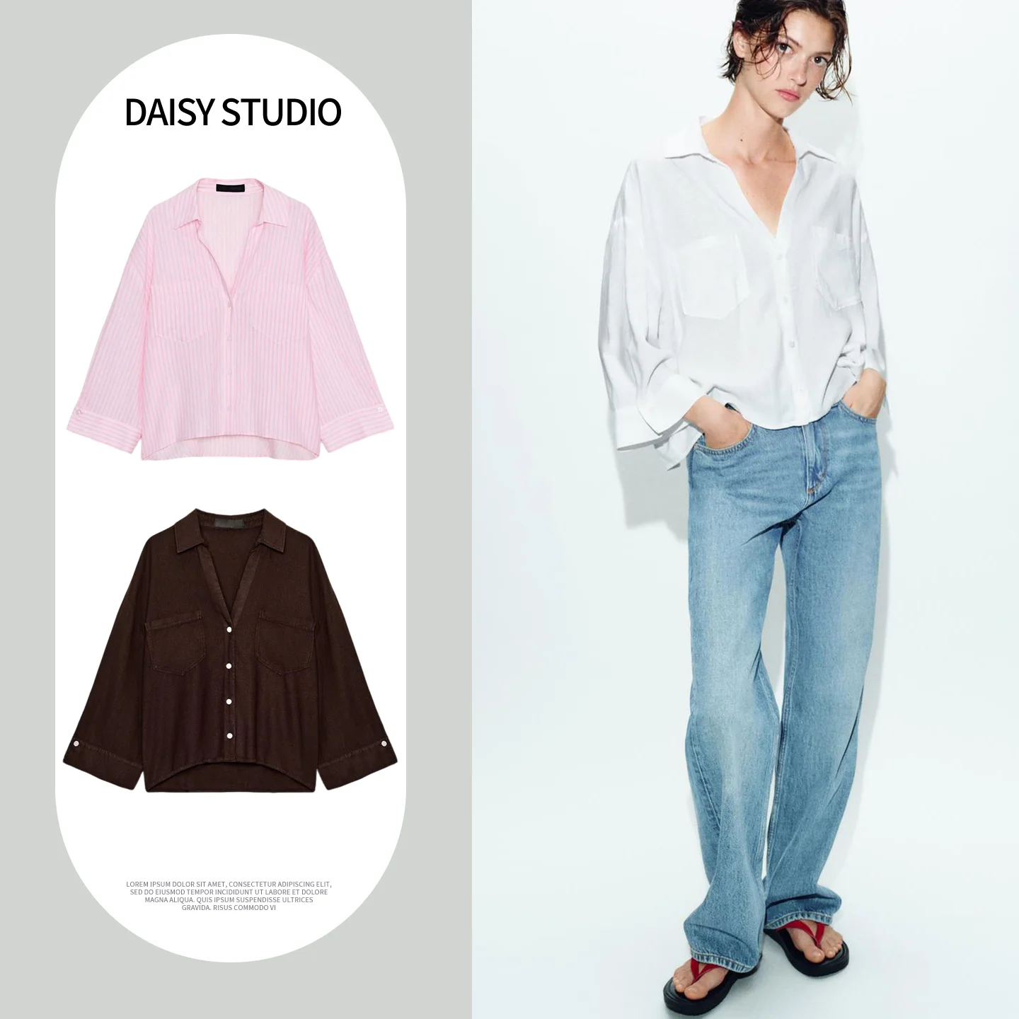 

Новая женская рубашка весенней коллекции с асимметричным подолом, длинными рукавами, декорированными пуговицами, отложным воротником, свободного кроя, в повседневном стиле, из полиэфирного волокна