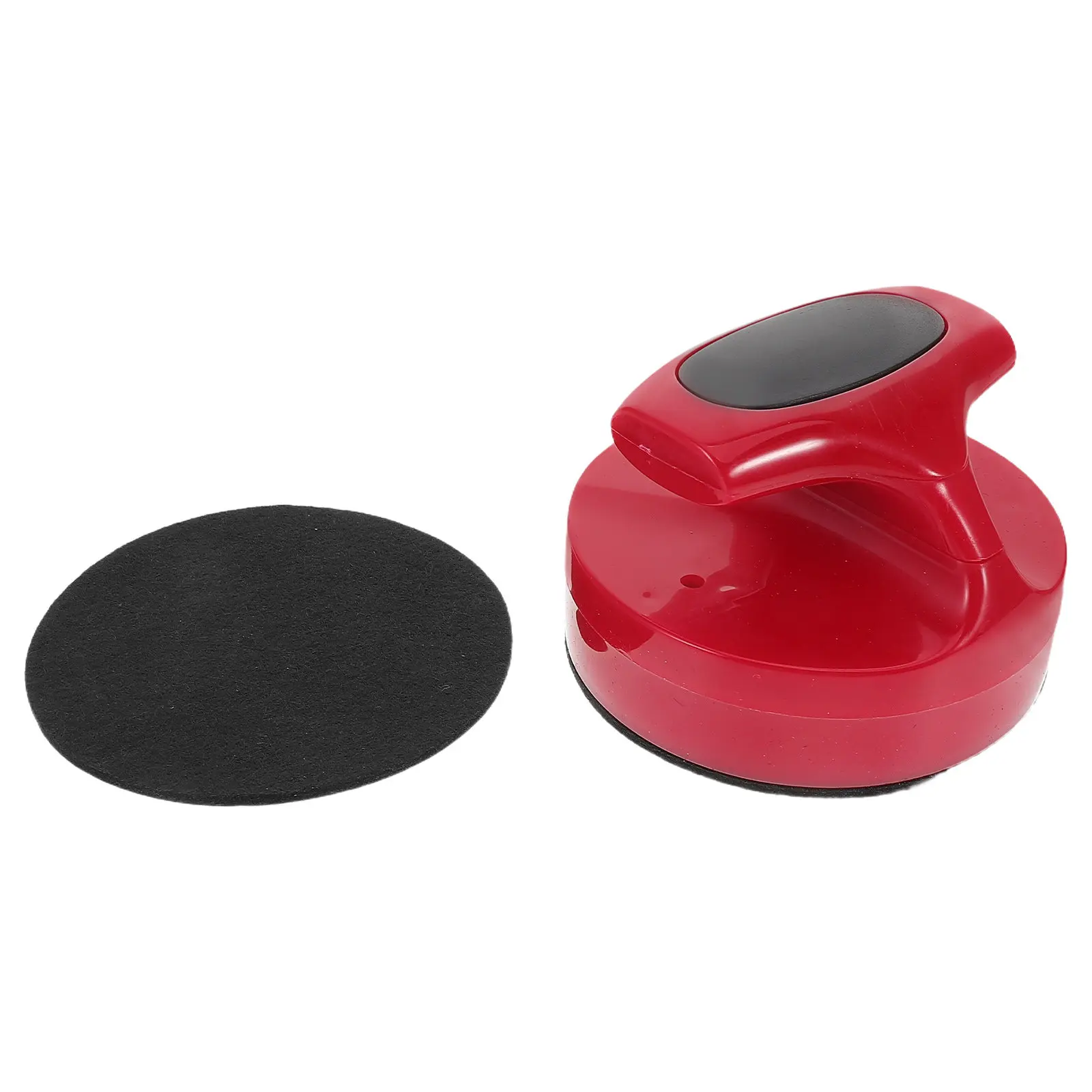 

1 Set Air Hockey Pusher Adhesive Lint Pad Self Adhesive Soft Patch Compatible Standard Tables Replacement Accessories Table