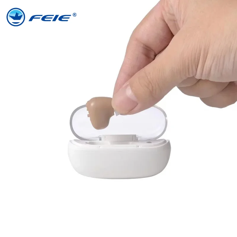 2024 NEW Hearing Aids Rechargeable Digital Hearing Aid For Deafness Elderly High Power Sound Amplifier with Noise Cancelling