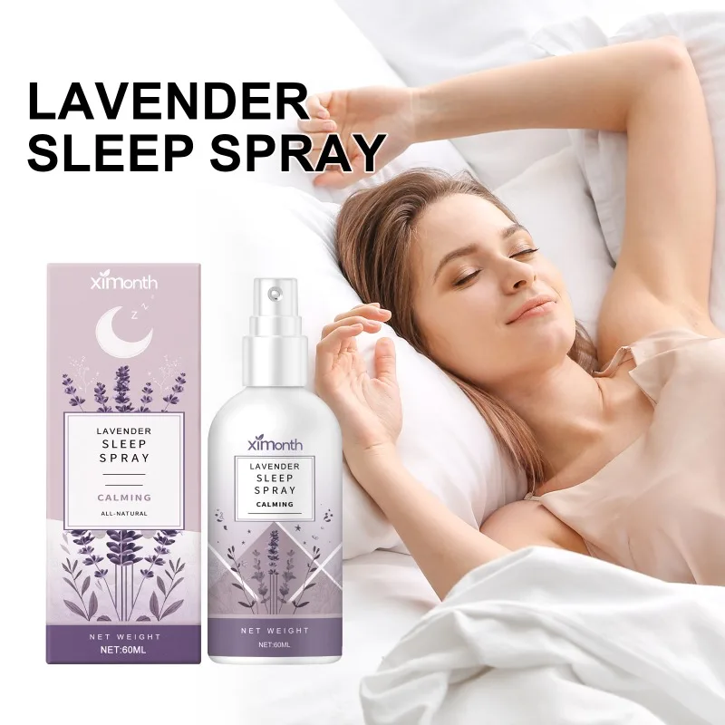 Aromatherapy Lavender Deep Sleep Pillow Spray Insomnia Seed Extract Essential Oil Relieve Stress Anxiety Help Sleep Fresh Spray