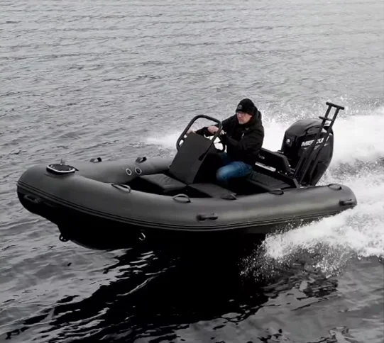 

12ft 13ft Fiberglass and Aluminium Hull Rigid Inflatable Boat Fiberglass RIB Boat