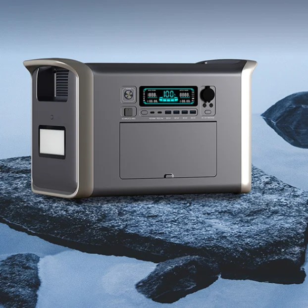 Solar System Outdoor Portable Power Station 2600W 640000mAh 320000mAh EV Charger Energy Storage Battery Generator