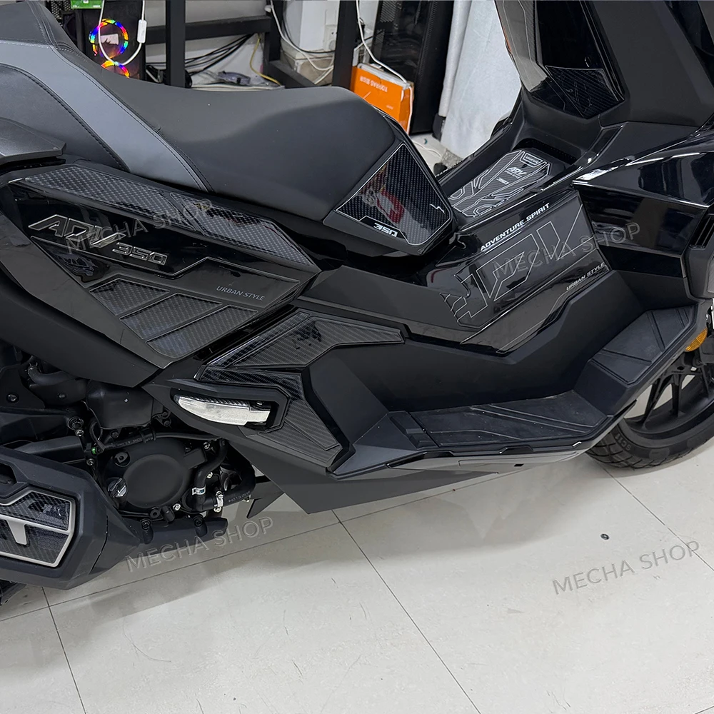 For ADV350 ADV 350 2025 2024 2023 2022 Motorcycle Side 3D Sticker Protection Waterproof Anti Scratch Decals Accessories