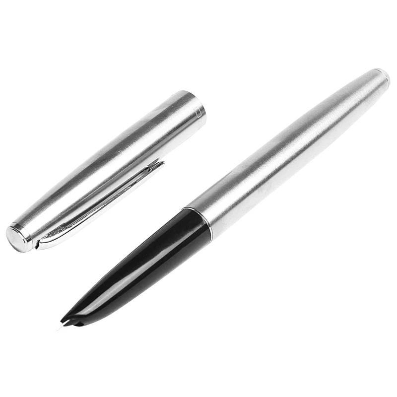2 canetas tinteiro de aço jinhao 911 com ponta extra fina de 0.38mm, canetas de tinta suave para escrita para o natal