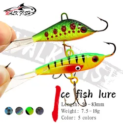 WALK FISH Winter Ice Jig 7.5g 9g 10.5g 18g Fishing Lure Fake Lure Artificial Bait Lure Balancer For Fishing Carp Pike Perch