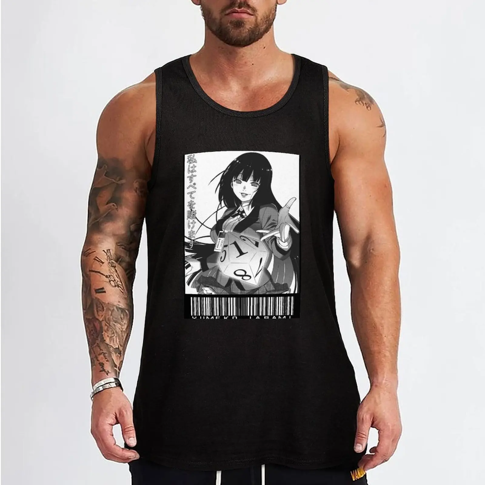 ALL IN (Yumeko Jabami) (KAKEGURUI) Tank Top anime top best selling products summer clothes new in tops & t-shirt