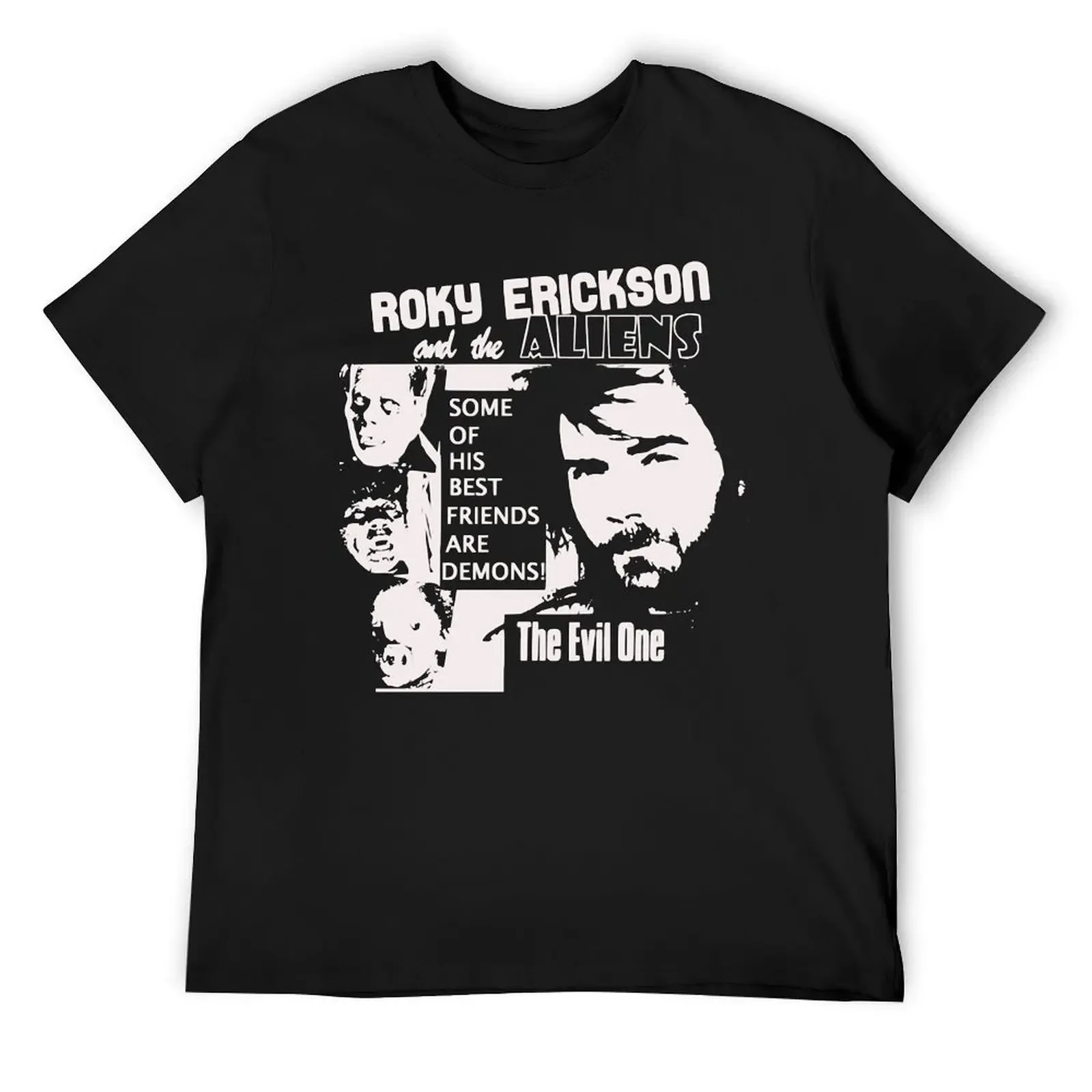 Retro Vintage Dark Red Roky Erickson Long Sleeve Music Vintage Retro T-Shirt for a boy tops t shirt men 100℅ cotton