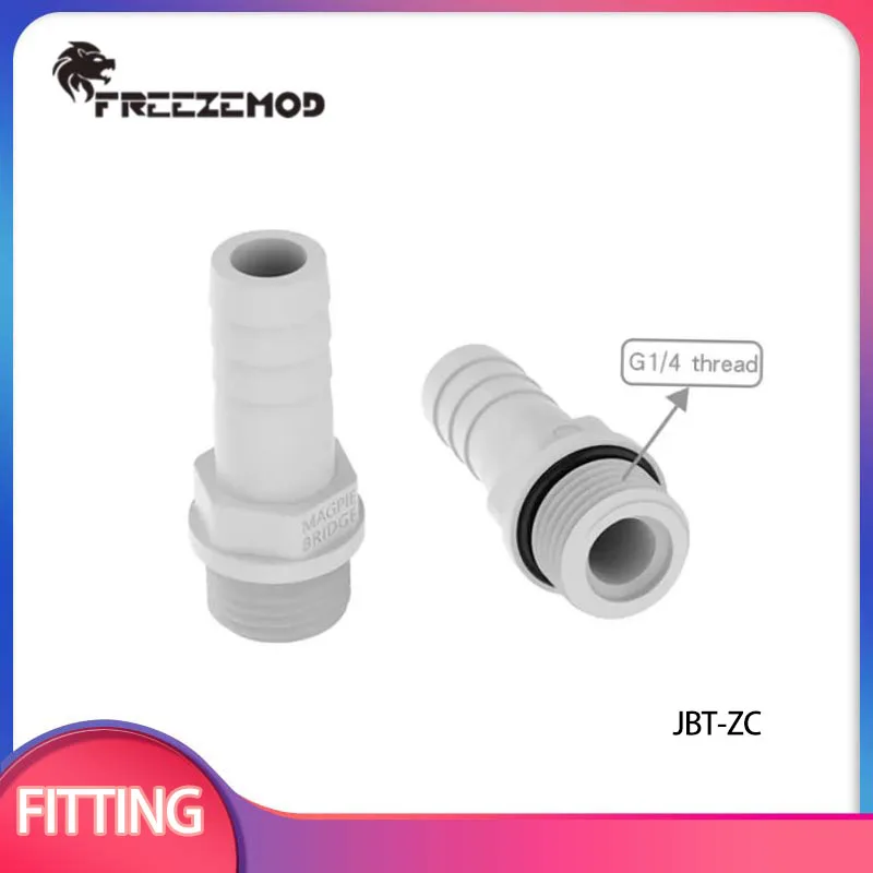 

FREEZEMOD Water Cooling POM Adapter Fitting Anti-corrosion / Outer Diameter 11mm Suitable for Inner Diameter 9-10mm Hose JBT-ZC