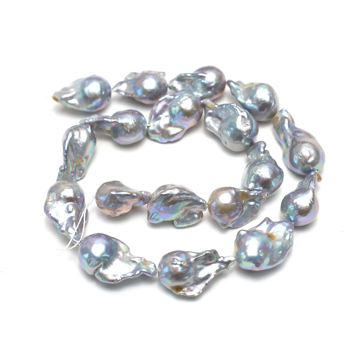 

AAAAA12-15mm Baroque Natural Freshwater Pearl Semi-Finished Tail-Shaped Beads for Jewelry Making DIY Necklace Bracelet Accessory