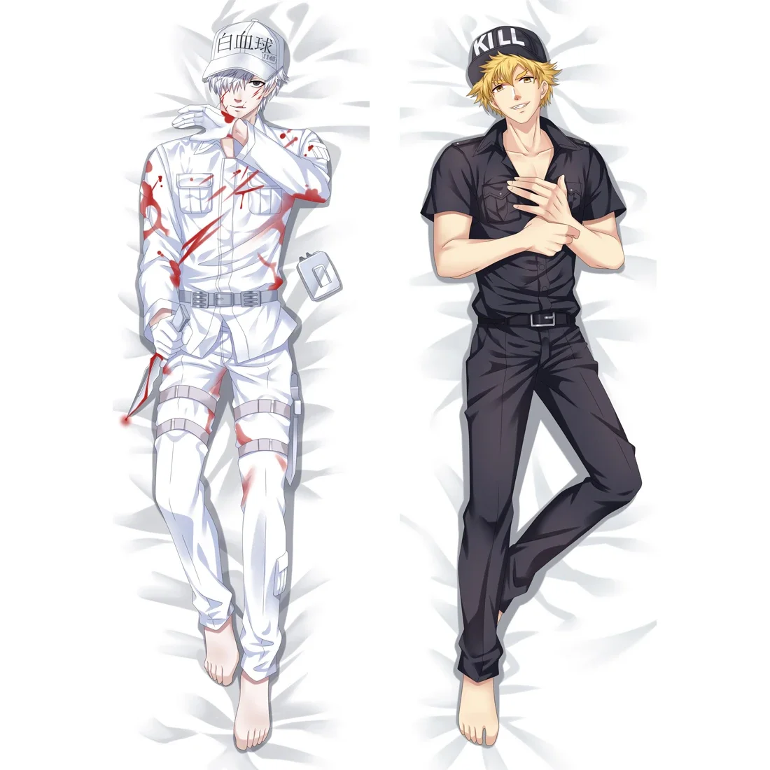 

Cosplay Anime Pillow Case Dakimakura Peachskin Hugging Body Throw Cushion Pillow Cover Case