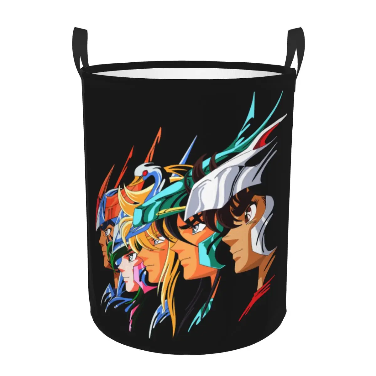 Saint Seiya Knights Of The Zodiac Laundry Hamper Large Storage Basket Los Caballeros Del Zodiaco Girls Boys Toy Organizer