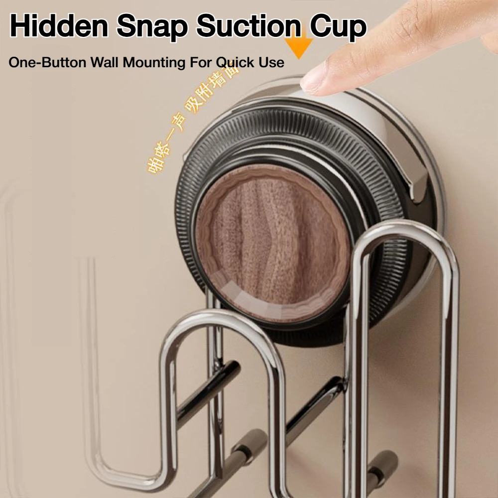 Bathroom Shoe Rack Suction Cup Wall Waterproof Hooks Wood Grain  Shoe Drying Slipper Rack Bathroom Slipper Hook Drainage Holder