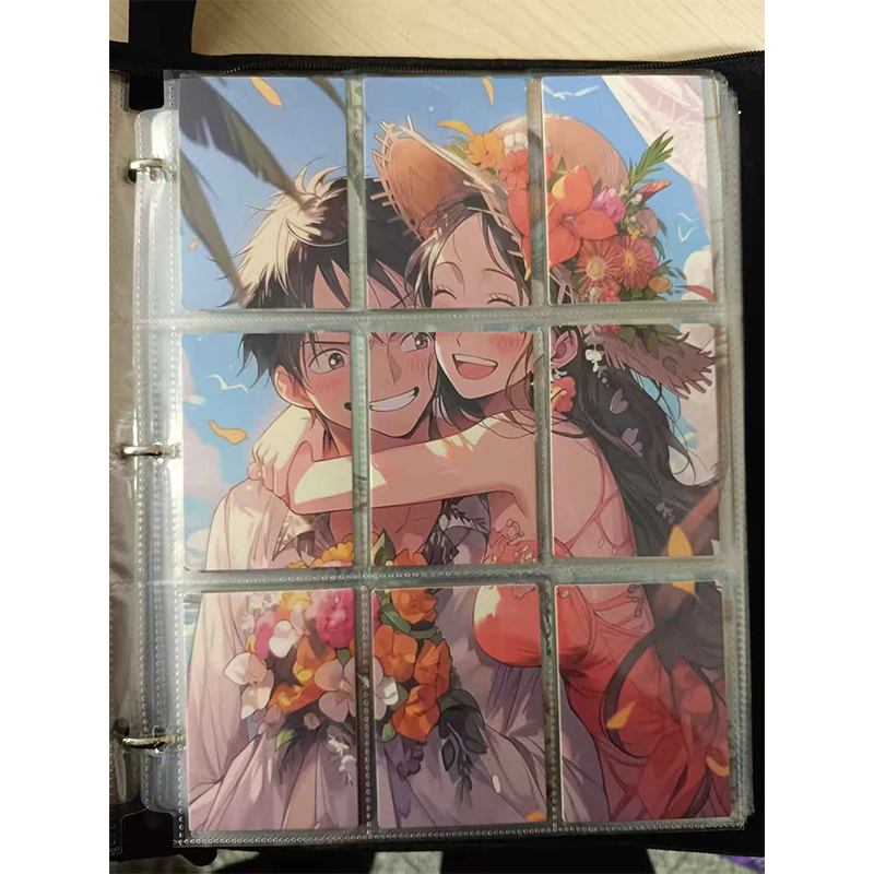 Anime One Piece Puzzles Cards Boa Hancock Nami Uta Yamato Nico Robin Collectible Cards Christmas Birthday Gifts Children's Toys view 3