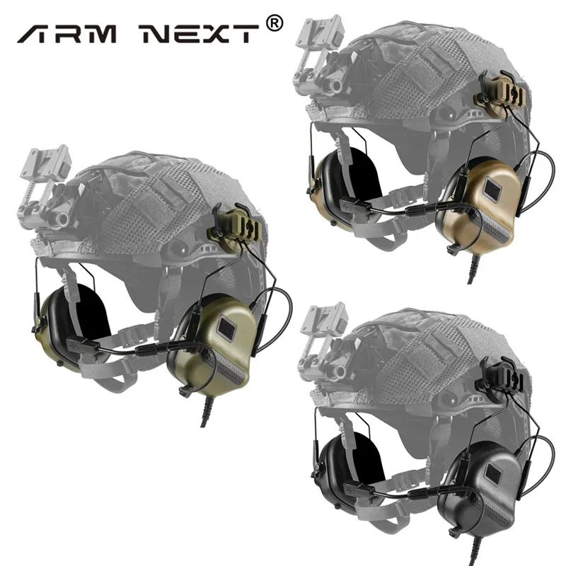 ARM NEXT aktywne nauszniki strzeleckie F10/F20/F30 polowanie ochrona słuchu zestaw słuchawkowy NRR 22dB taktyczne słuchawki komunikacyjne