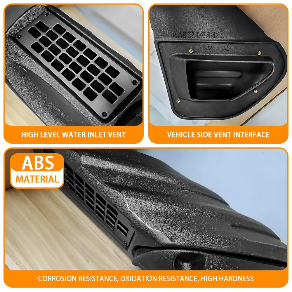 غص السيارة لـ 2005-2009 Land Rover Range Rover Sport 1 G4 Challenge Snorkels Intake Kit #4